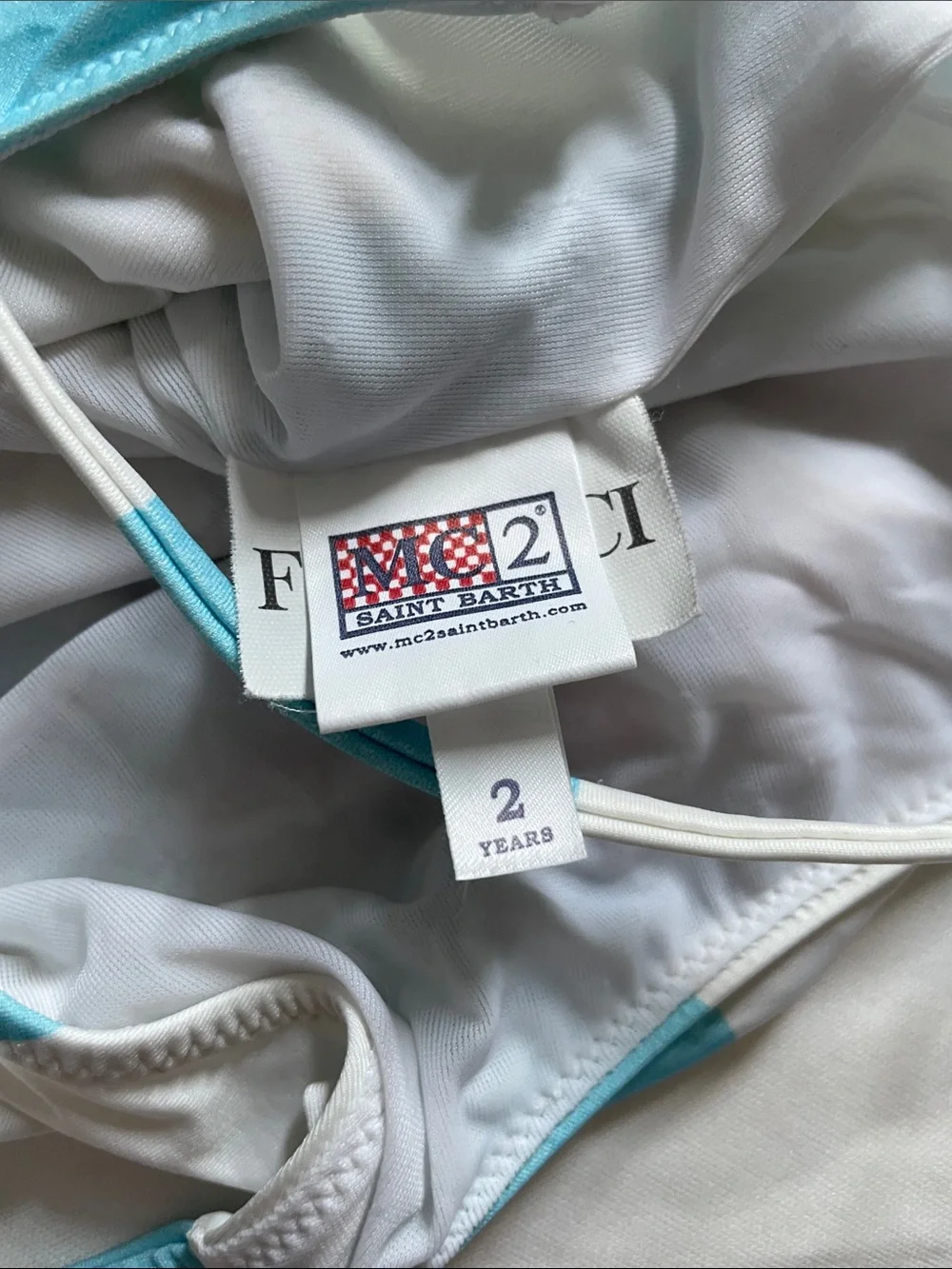 MC2 Saint Barth Fiorucci Bathing Suit for Kids | 2T Like New